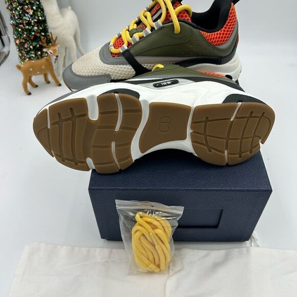 Women’s Dior B – 22 leather low top trainers size 38 made in Italy - Picture 7 of 11